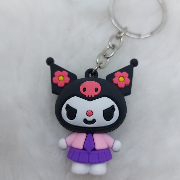 2/$19 My Melody black and purple keychain - Picture 1 of 6
